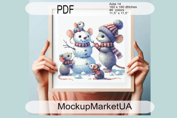 Cute Winter Mouse Cross Stitch Patterns Review