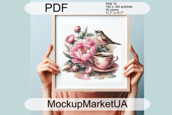 Flowers Cross Stitch Patterns PDF DIY Review for Sweatshirts
