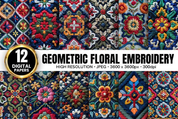 Geometric Flowers Embroidery Patterns: A Designer’s Honest Take
