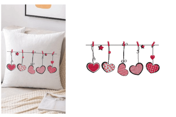 Lovely Hearts Embroidery Review