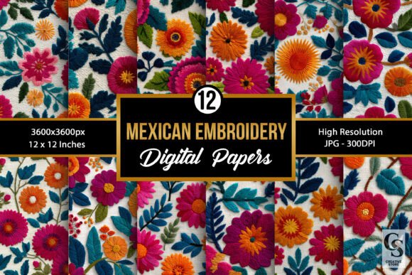 Mexican Flowers Embroidery Patterns: A Designer’s Real-World Perspective
