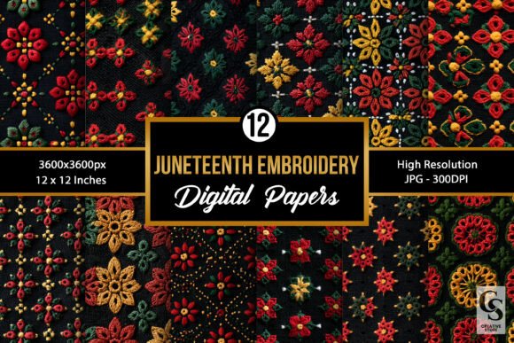 Red Green Yellow Embroidery Patterns: A Seller's Perspective