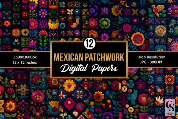 Review of Mexican Patchwork Embroidery Patterns for Seasonal Projects